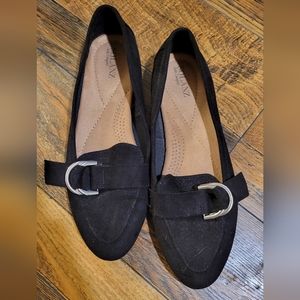 Black Suede Loafer